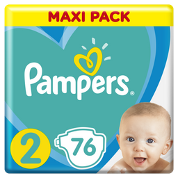 Подгузники Pampers Active Baby 2 (4-8 кг), 76 шт.