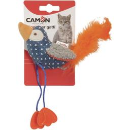 Игрушка для кошек Camon Пернатая птица, с ароматом кошачьей мяты
