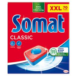 Таблетки Somat Classic для посудомоечных машин, 70 шт.