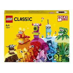 Конструктор LEGO Classic Творческие монстры, 140 элементов (11017)