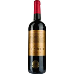 Вино Chateau La Citadelle Bordeaux AOP, червоне, сухе, 0,75 л