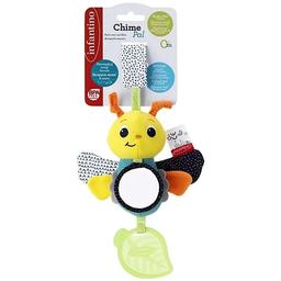 Іграшка-підвіска Infantino Метелик, з прорізувачем, жовтий з синім (005060I)