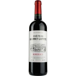 Вино Chateau Bidonnet-Laffitte AOP Bordeaux 2017, красное, сухое, 0,75 л