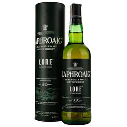Виски Laphroaig Lore Single Malt Scotch Whisky 48% 0.7 л в тубусе