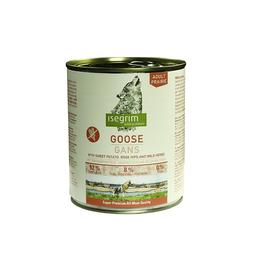 Вологий корм для дорослих собак Isegrim Adult Goose with Sweet Potato, Rose Hip, Wild Herbs Гусь з бататом, шипшиною і травами, 800 г