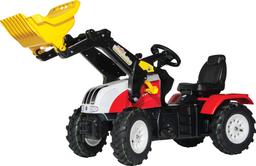 Педальный трактор Rolly Toys rollyFarmtrac Steyr 6240 CVT, красный с желтым (46331)