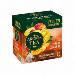 Чай фруктово-ягідний Aroma Tea Персик та манго 40 г (20 шт. х 2 г) (896852)