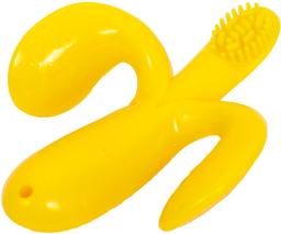 Прорізувач для зубів Курносики Банан, силікон, жовтий (7049 жовт)