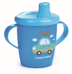 Чашка-непроливайка Canpol babies Toys, 250 мл, синий (31/200_blu)