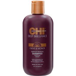Кондиционер CHI Deep Brilliance Olive&Monoi Optimum Moisture для поврежденных волос, 355 мл