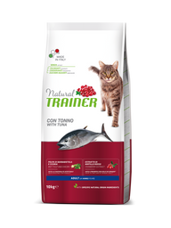 Сухий корм для котів Trainer Natural Super Premium Adult with Tuna, з тунцем, 10 кг