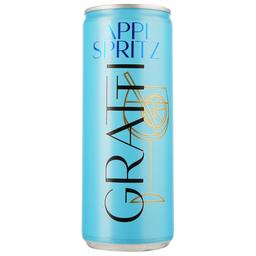Слабоалкогольний газований напій Gratti Appi Spritz 4.5% 0.25 з/б
