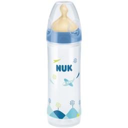 Бутылочка Nuk New Class FC, с латексной соской, 6-18 мес., 250 мл, синий (3954105)