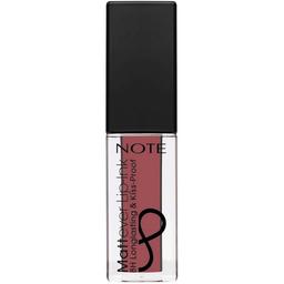 Матовый флюид для губ Note Cosmetique Mattever Lip-Ink тон 06 (Blushy) 4.5 мл