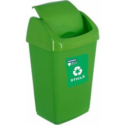 Ведро для мусора Heinner 35 л зеленое (HR-AL-35V)