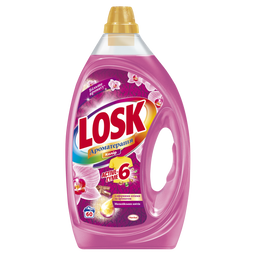 Гель для прання Losk Color Ароматерапія з ефірними оліями та ароматом Малазійських квітів, 3 л (782511)