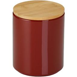 Емкость для хранения сыпучих продуктов Kela Cady, 1,2 л, красная (15271)