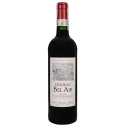 Вино Chateau Bel Air Blaye-Cotes-De-Bordeaux, червоне, сухое, 0,75 л