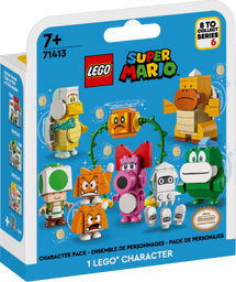 Конструктор LEGO Super Mario Наборы персонажей,серия 6, 52 деталей (71413)1-2023