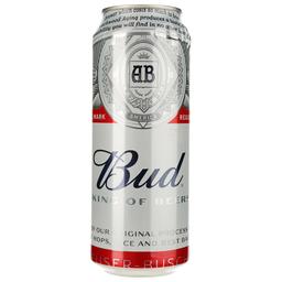 Пиво Bud, світле, 5%, з/б, 0,5 л (911499)