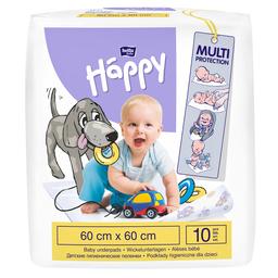 Одноразовые пеленки Bella Baby Happy, 60x60 см, 10 шт. (BB-091-6010-004)