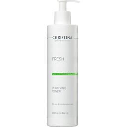 Очищающий тоник для жирной и комбинированной кожи Christina Fresh Purifying Toner с лемонграссом 300 мл