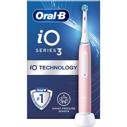 Электрическая зубная щетка Oral-B iO Series 3, розовый