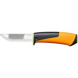 Нож для тяжелых работ Fiskars Hardware, с точилкой, 21,9 см (1023619)