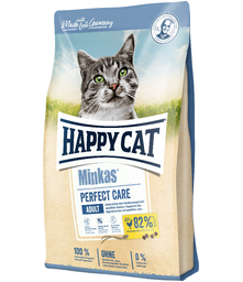 Сухий корм для дорослих котів з чутливим травленням Happy Cat Minkas Perfect Care, з птицею та рисом, 0,5 кг (70403)