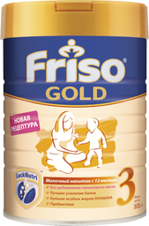 Молочна суміш Friso Gold 3, 800 г