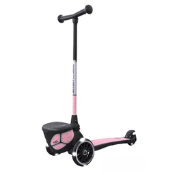 Самокат Scoot and Ride серии Highwaykick-2 Lifestyle, со светящимися колесами, розовый (SR-210201-ROSE)