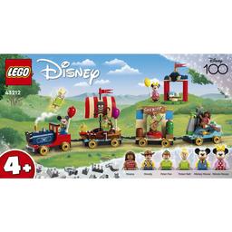 Конструктор LEGO Disney Classic Святковий діснеївський потяг 200 деталей (43212)