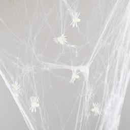 Набір Yes! Fun Halloween Павуки світяться у темряві, 50 шт., білі (973649)
