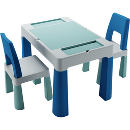 Дитячий столик та два стільці Tega Teggi Мультифан, блакитний (TI-011-173)
