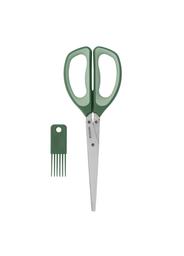 Ножиці для зелені Brabantia із щіточкою для очищення, темно-зелений (121685)