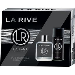 Подарунковий набір La Rive Gallant: Туалетна вода 100 мл + Дезодорант 150 мл