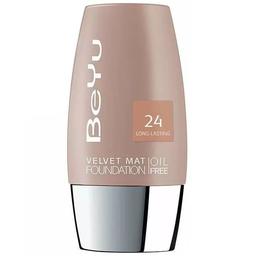 Тональний крем BeYu Velvet з матуючим ефектом відтінок 24 (Apricot Peach) 30 мл