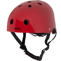 Велосипедный шлем Trybike Coconut, 47-53 см, рубиновый (COCO 9S)
