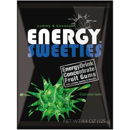 Конфеты EnergySweeties с энергетиком, зеленые, 125 г (929792)