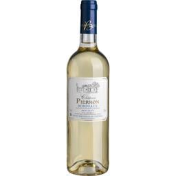 Вино Chateau Pierron AOP Bordeaux 2022 біле солодке 0.75 л