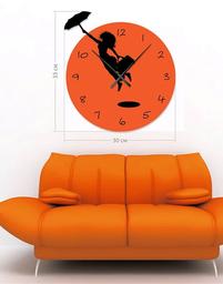 Настінний годинник Art-Life Collection, 30x33 см, помаранчевий (1A-34-30x33_pr_c)