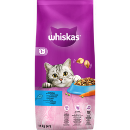 Сухой корм для котов Whiskas, с тунцом, 14 кг