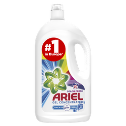 Жидкий стиральный порошок Ariel Touch of Lenor Fresh, для белых и цветных тканей, 3,85 л