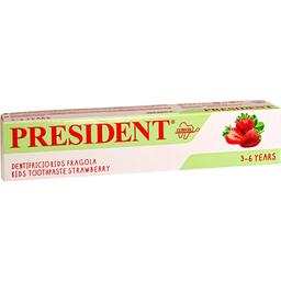 Зубная паста President Kids Toothpaste Strawberry 3-6 years 50 мл