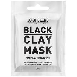 Чорна глиняна маска для обличчя Joko Blend Black Сlay Mask, 20 г