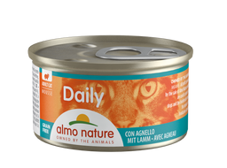 Влажный корм для кошек Almo Nature Daily Menu Cat, мусс с ягненком, 85 г