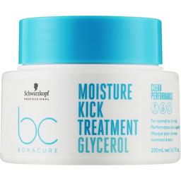 Маска Schwarzkopf Professional BC Bonacure Moisture Kick Treatment Glycerol Увлажняющая для нормальных и сухих волос 200 мл