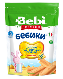 Печенье Bebi Premium Бебики, без глютена, 170 г