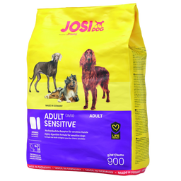 Сухой корм для собак с чувствительным пищеварением Josera JosiDog Adult Sensitive, с мясом домашней птицы, 0,9 кг