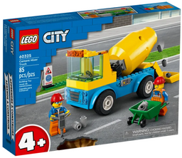 Конструктор LEGO City Бетономешалка, 85 деталей (60325)